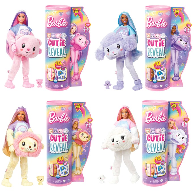Barbie Cutie Reveal Doll, , large