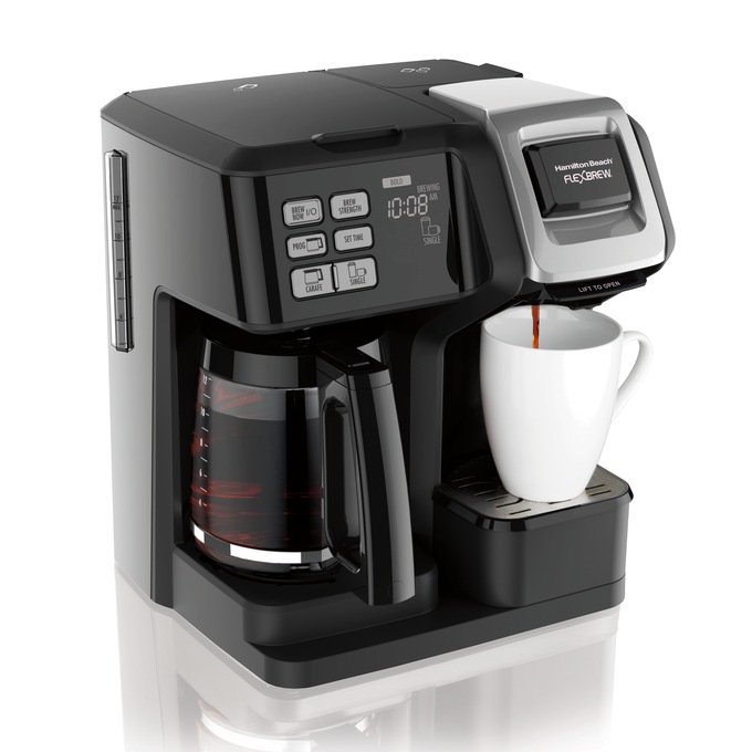 Hamilton Beach Flex Brew 2-Way Coffee Maker , , large