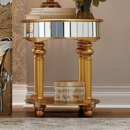 Mirror End Table, , large