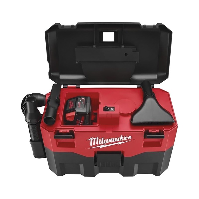 Milwaukee M18 Cordless 2-Gallon Wet/Dry Vacuum, Red, large