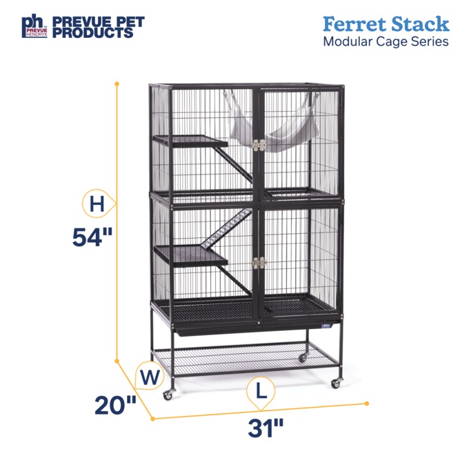 Prevue Pet Small Animal 2-Story Expandable Home, , large