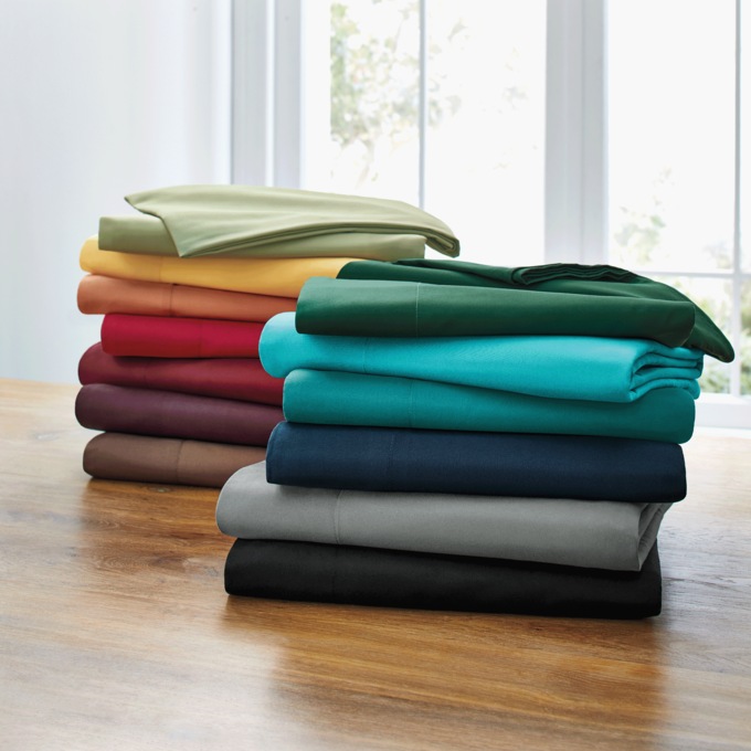 Color Connection Microfiber Sheet Set, , large