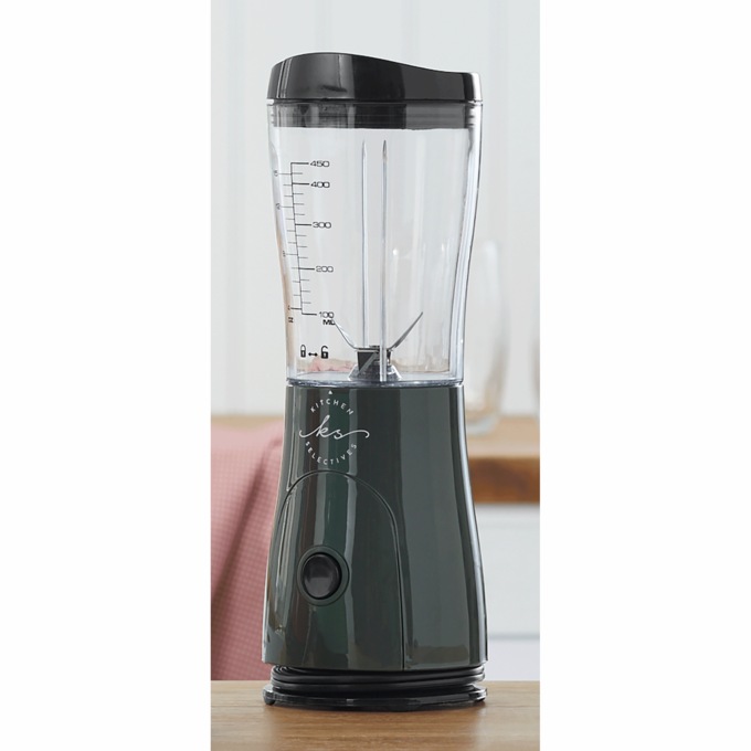 15-Ounce Kitchen Selectives Personal Blender with One-Touch Operation, Gray, large