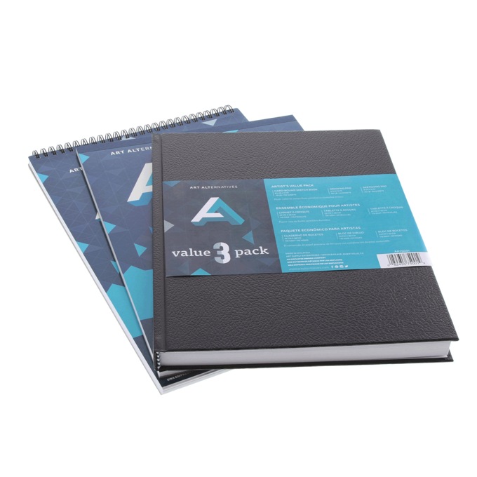 Art Alternatives Artist's Drawing Pad Value Pack, , large