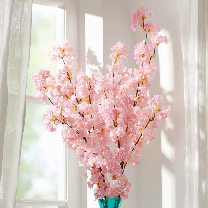 Set of 2 Cherry Blossom Stems, , large