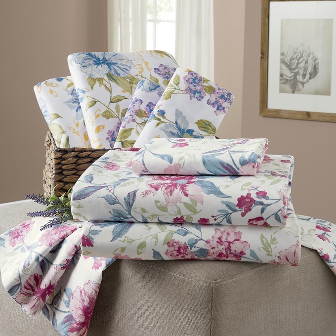Bed Tite 300-Thread Count Printed Sheet Set, , large
