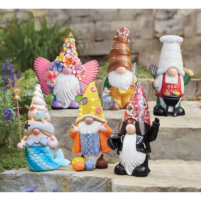 Solar Fun Garden Gnome, , large