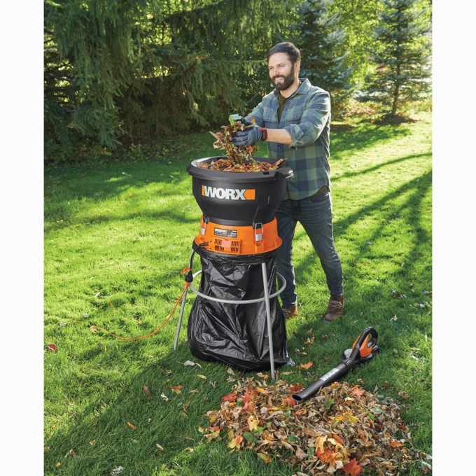 Worx 13-Amp Leaf Mulcher, , large