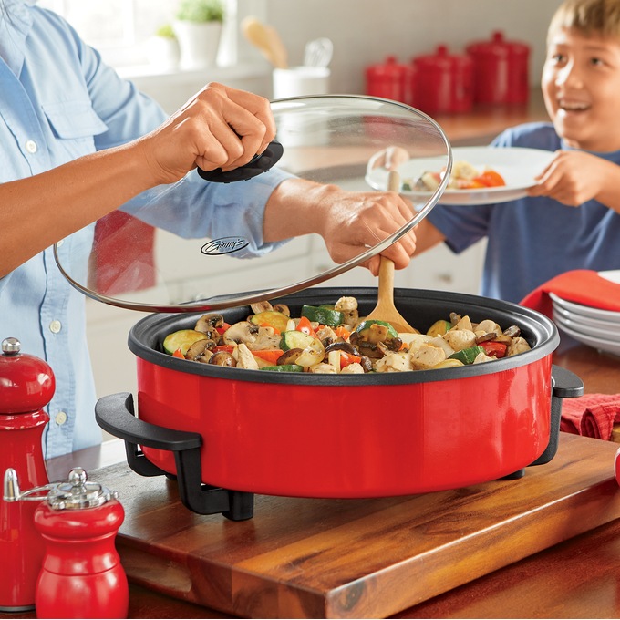 Dash Non-Stick Family Size Skillet - Black - Shop Cookers & Roasters at  H-E-B