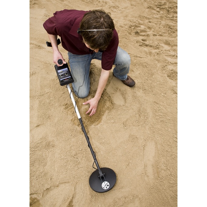 First Texas Bounty Hunter 'Gold Digger' Metal Detector with Headphones, , large