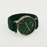 Ladies' Embellished Stretch-Band Colorful Watch, Green, large