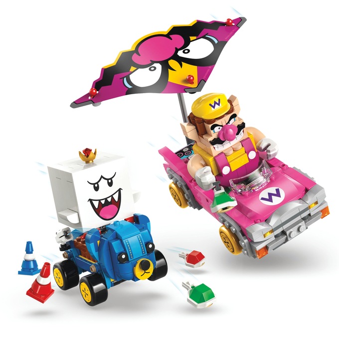 LEGO Super Mario Mario Kart Wario & King Boo, , large