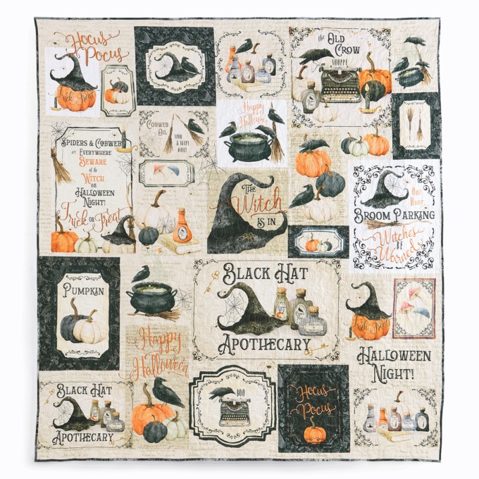 Halloween Oversized Quilt, , large