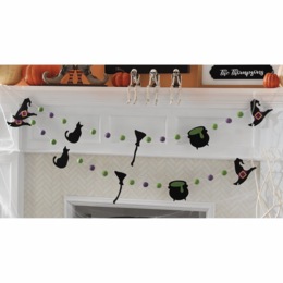 Witch Garland, , large
