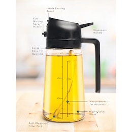 2-in-1 Oil Sprayer &amp; Dispenser, , large