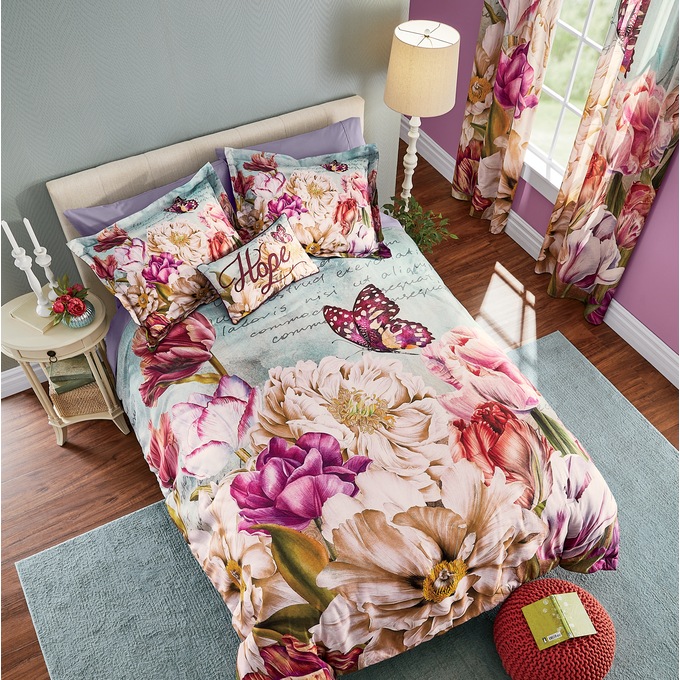 Amelia Comforter Set, Accent Pillow, Panel Pair and Valance, , large