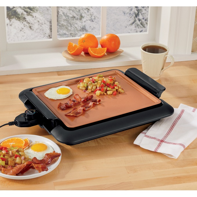 Smokeless Electric Grill With Griddle Plate By Gotham Steel As Seen On Tv Ginny S