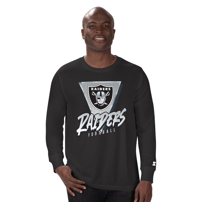 Men's Long-Sleeve NFL Crewneck Tee, , large