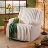 Oversized Corduroy Rocker Recliner, Light Tan, large