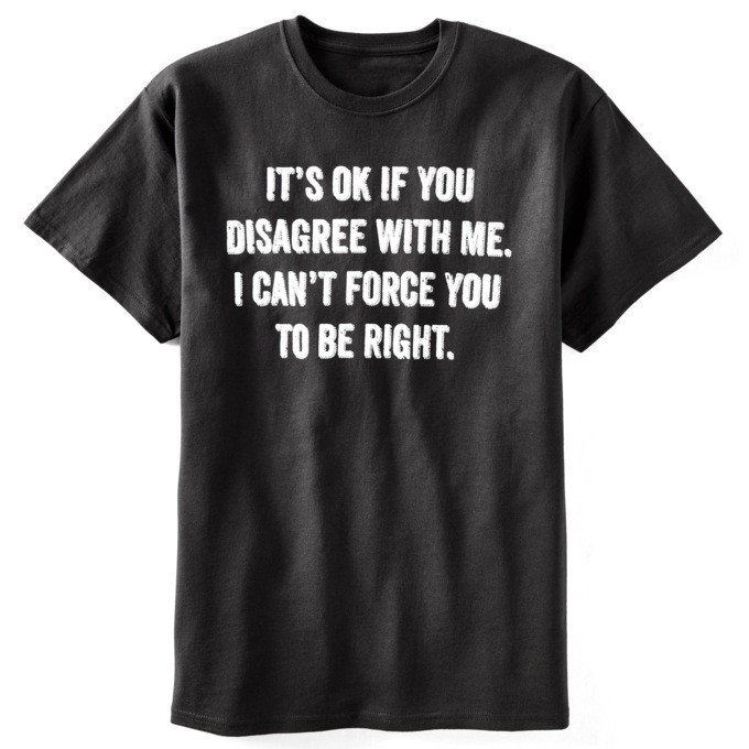 OK to Disagree Tee, , large