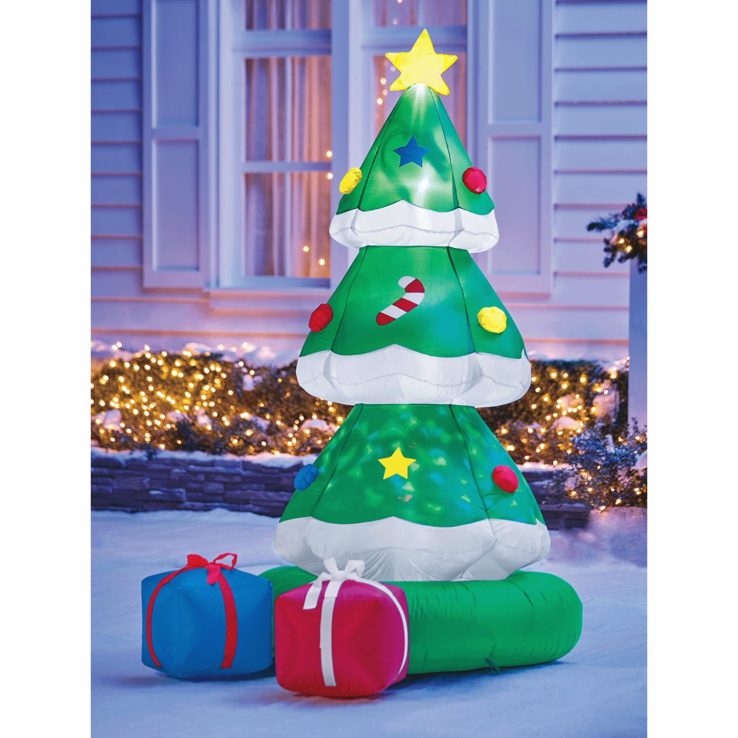 Rotating christmas lights sale