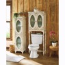 Vintage-Style Tesorino Tall Towel Cabinet, , large