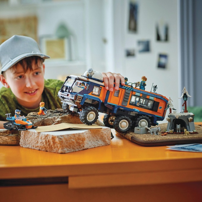 LEGO City Arctic Explorer Science Lab Truck, , large