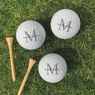 Set of 6 Personalized Name/Initial Golf Balls, , large