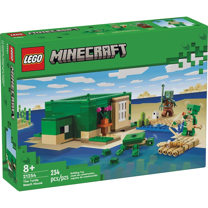 LEGO Minecraft The Turtle Beach House, , large