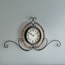 Beaded Scroll Wall Clock, , large