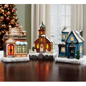 Buy All 3 Christmas Town Pieces and Save, , large