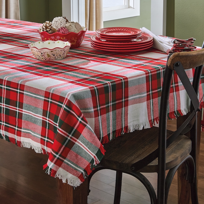 Tartan Tablecloth, , large