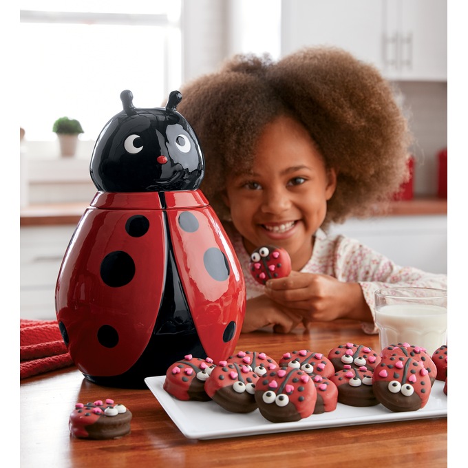 Ladybug Cookie Jar, , large