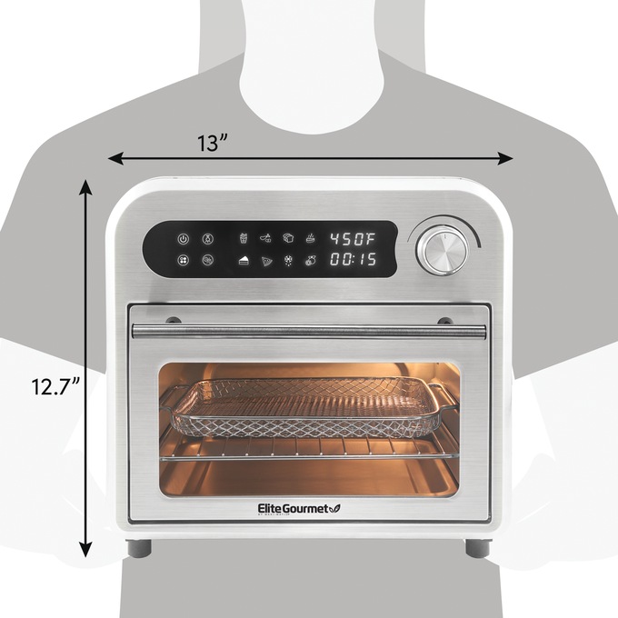 Elite Gourmet Air Fryer Oven, , large