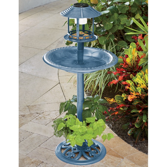 Brooke&#39;s Cove Solar Birdfeeder, , large