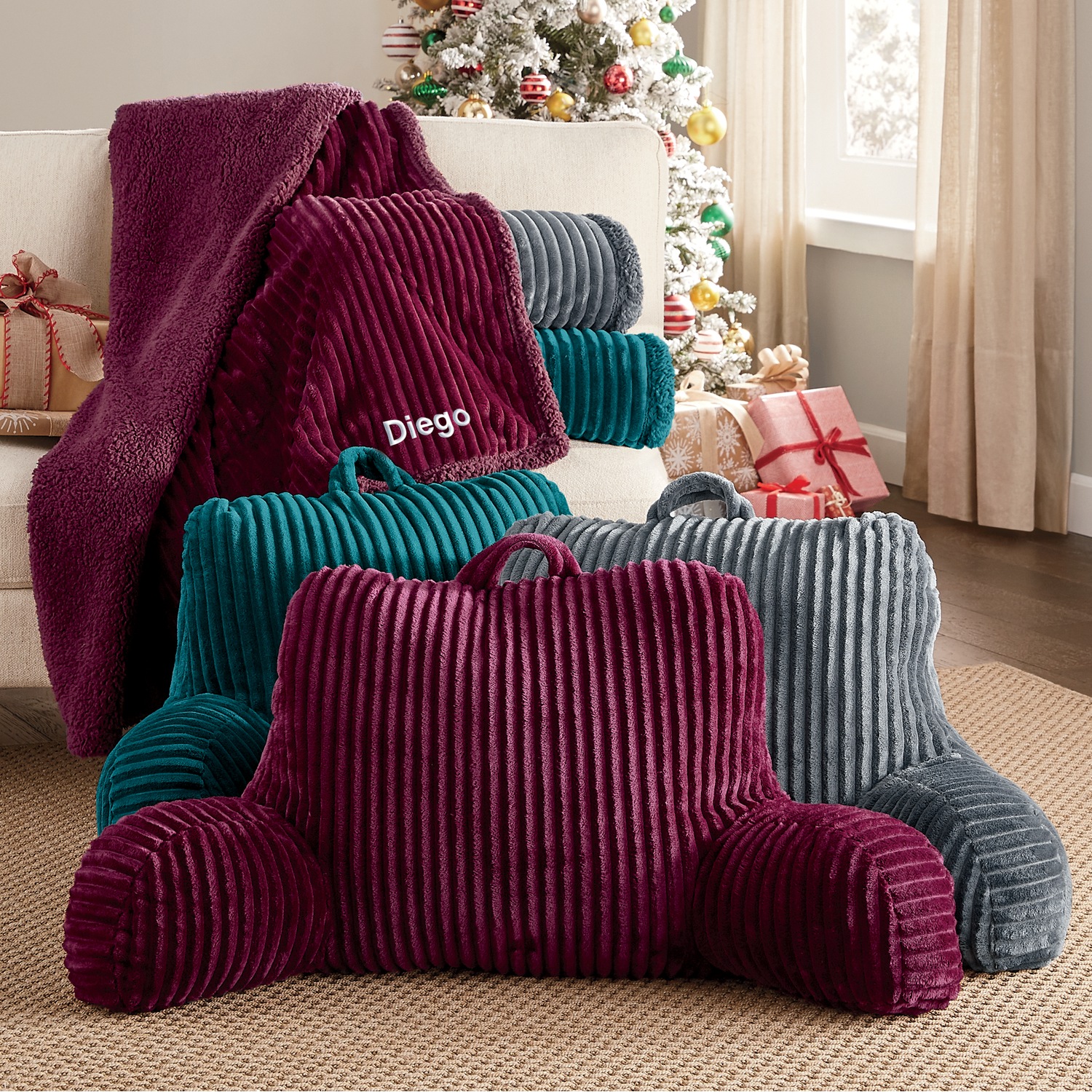 Lounging Pillow & Throw Set Ginny's