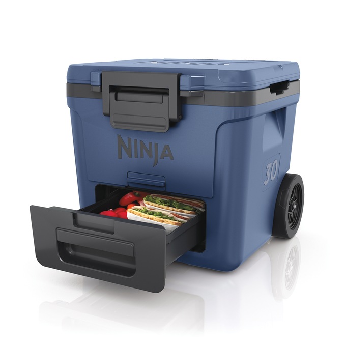 Ninja FrostVault 30-Quart Wheeled Cooler with Dry Zone, , large