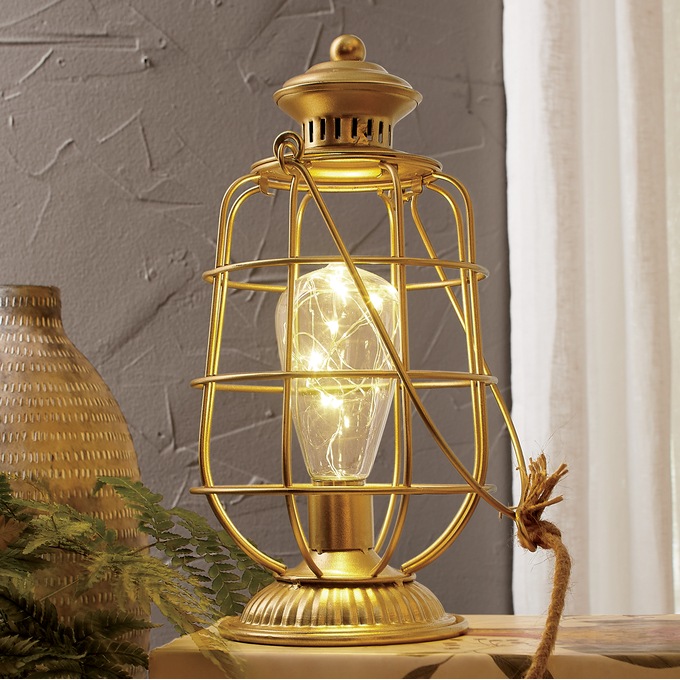 LED Odella Metal Lantern, , large