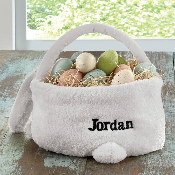 Plush Easter Basket, , large