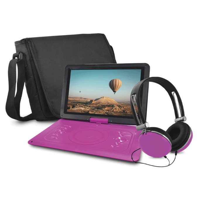 14.1" Portable DVD Player with Headphones, , large