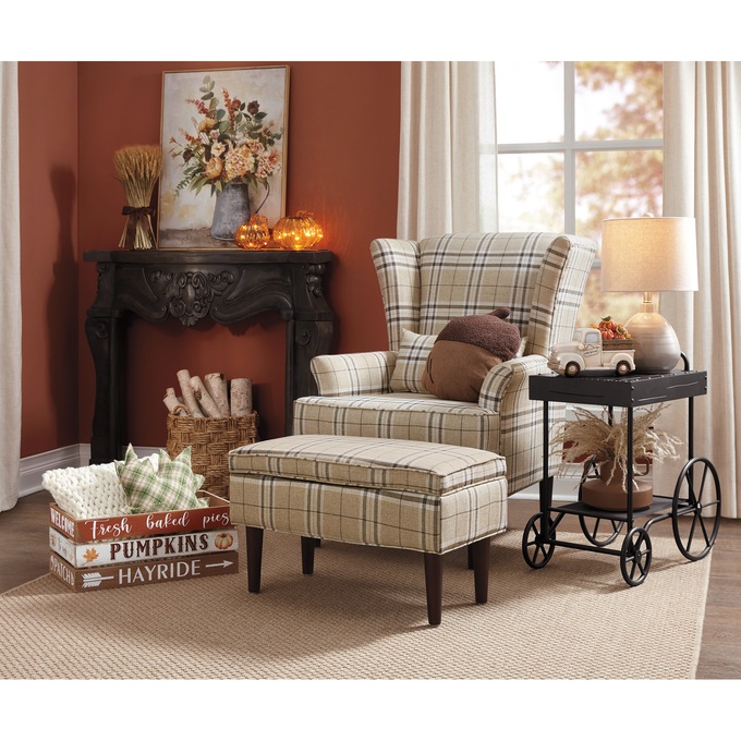 Leeds End Table, Black, large