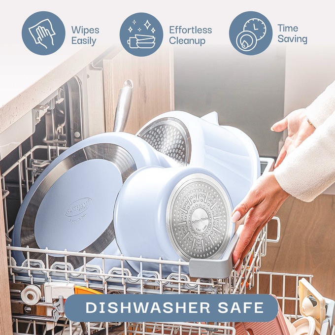 Gotham Steel 5-Quart Dutch Oven with Lid, , large