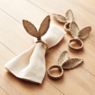 Set of 4 Napkin Rings, , large