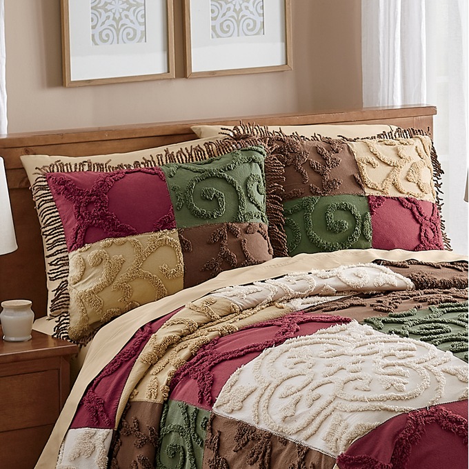 Antiquity Chenille Sham, , large