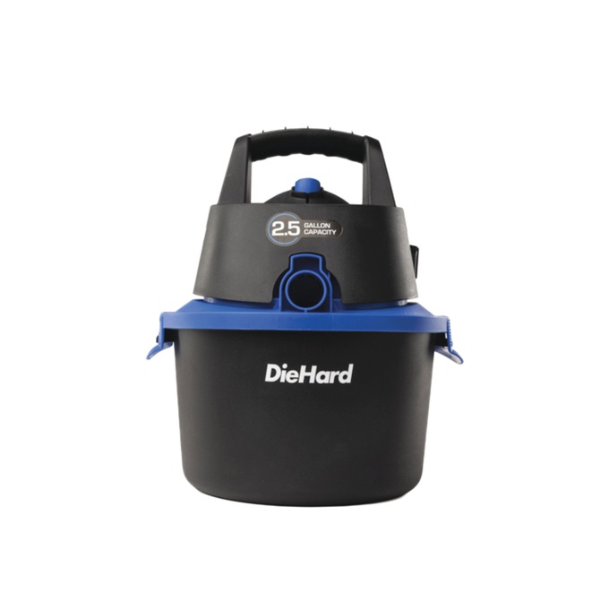 DieHard 2.5-Gallon Wall-Mount Wet/Dry Vac, , large