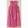 Sleeveless Woven Cotton Shift Dress with Pockets, , large