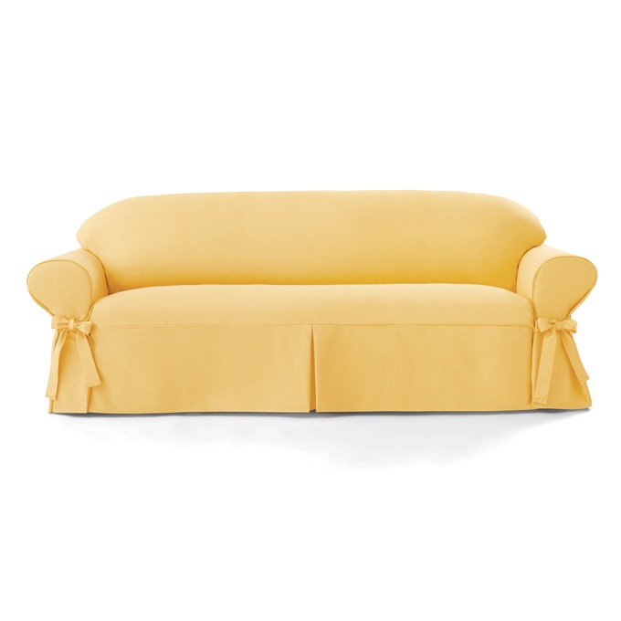 Solid Farmhouse Slipcovers, , large