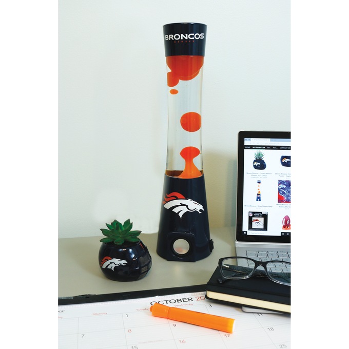 Denver broncos lava lamp discount
