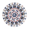 Set of 4 Mikasa Painted Medallion Appetizer Plates, , large