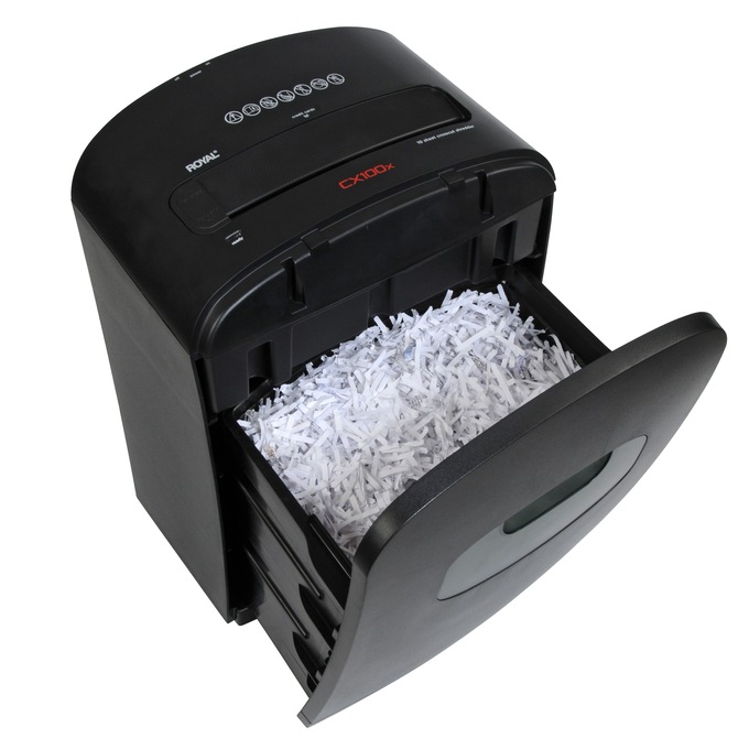 Royal 10-Sheet Crosscut Shredder, , large